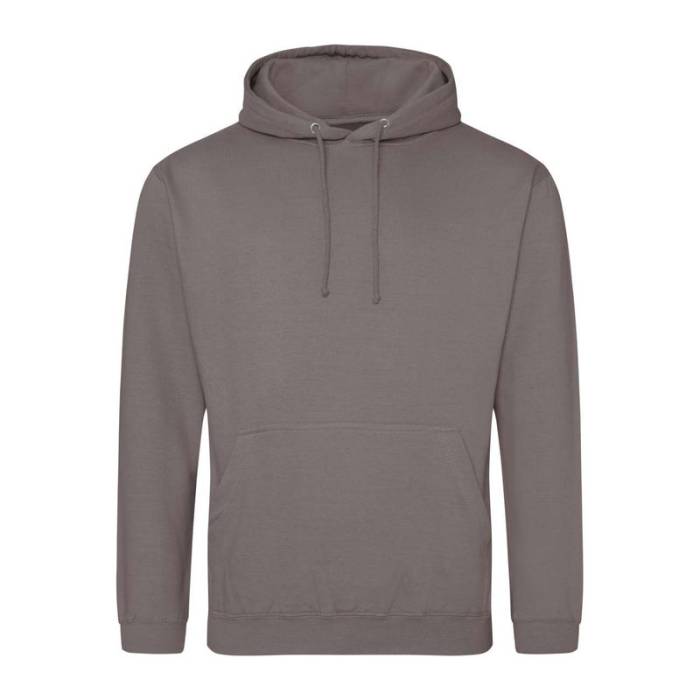 COLLEGE HOODIE - Mocha Brown<br><small>EA-AWJH001MOC-3XL</small>