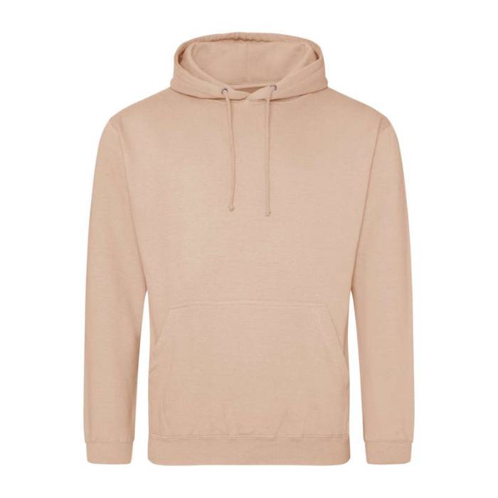 COLLEGE HOODIE - Peach Perfect<br><small>EA-AWJH001PEAP-2XL</small>