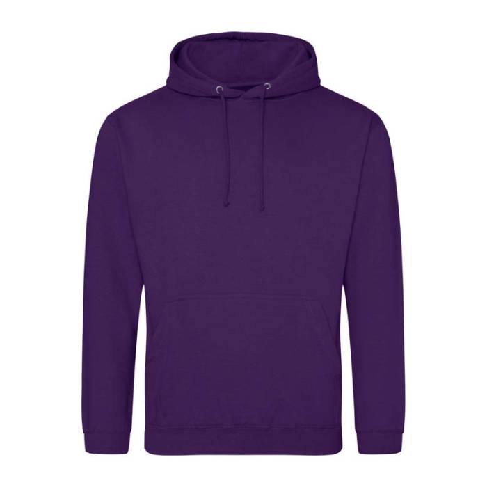 COLLEGE HOODIE - Purple<br><small>EA-AWJH001PU-2XL</small>