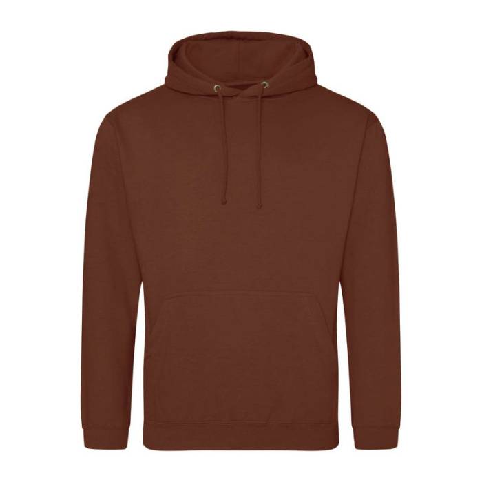 COLLEGE HOODIE - Red Rust<br><small>EA-AWJH001RERU-2XL</small>