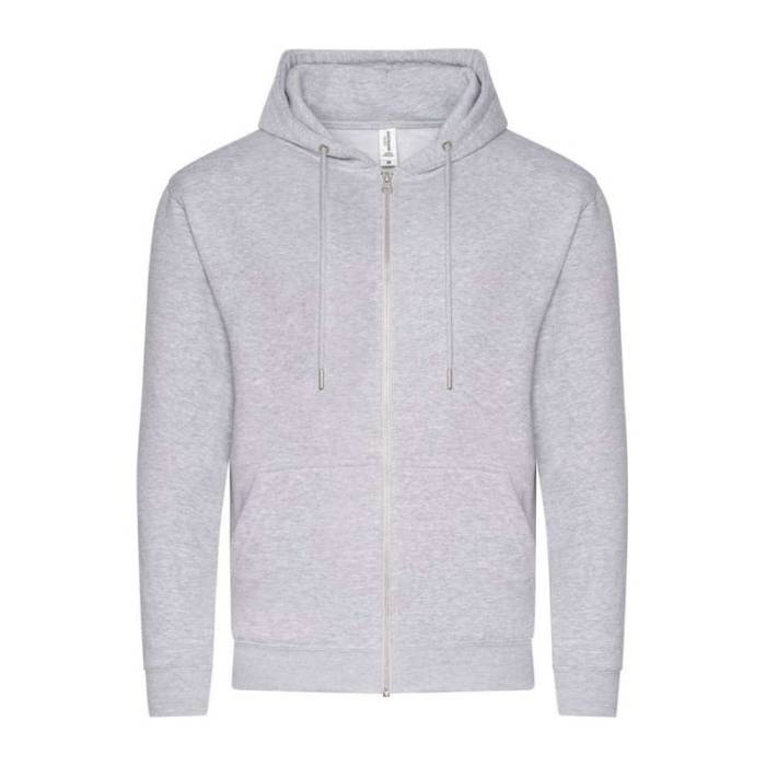 ORGANIC ZOODIE - Heather Grey<br><small>EA-AWJH250HGR-2XL</small>