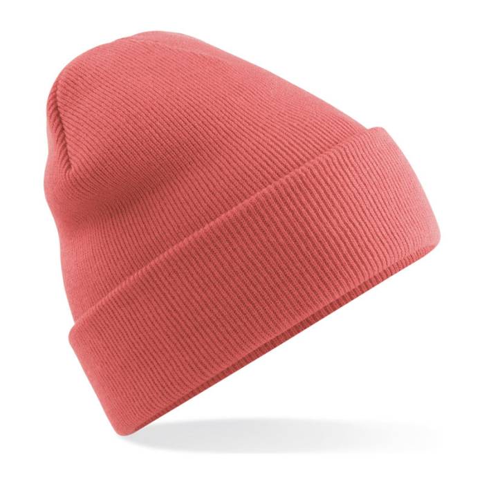 Original Cuffed Beanie - Coral<br><small>EA-B045COR</small>