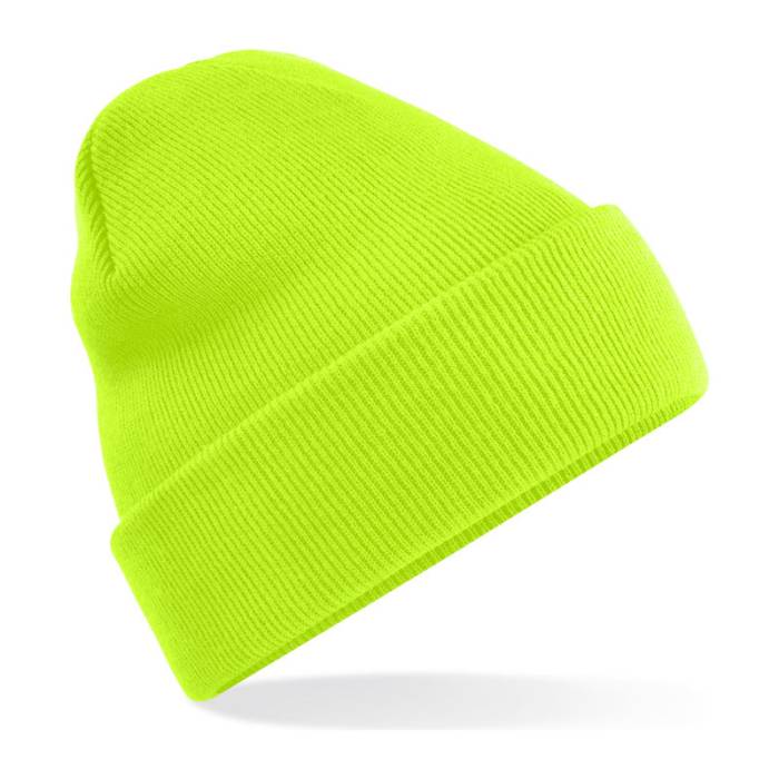 Original Cuffed Beanie - Fluorescent Green<br><small>EA-B045FLG</small>