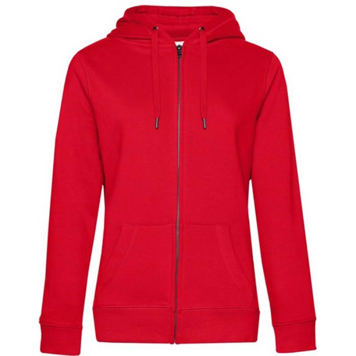 B&C QUEEN ZIPPED HOOD - Red<br><small>EA-BO870506</small>