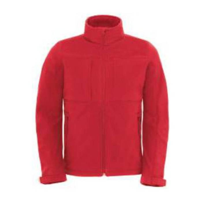 HOODED SOFTSHELL MEN - Red<br><small>EA-BS600509</small>