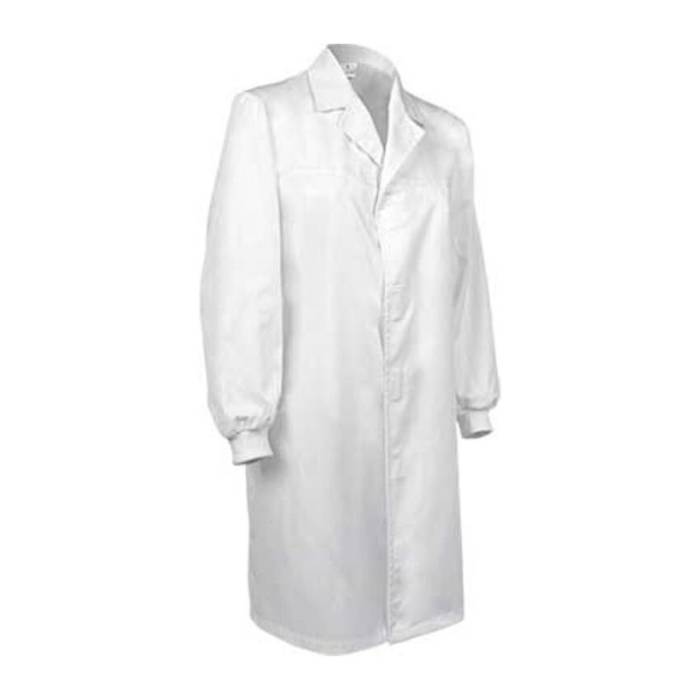 CLUSTER LAB COAT - White<br><small>EA-BTVACLUBL20</small>