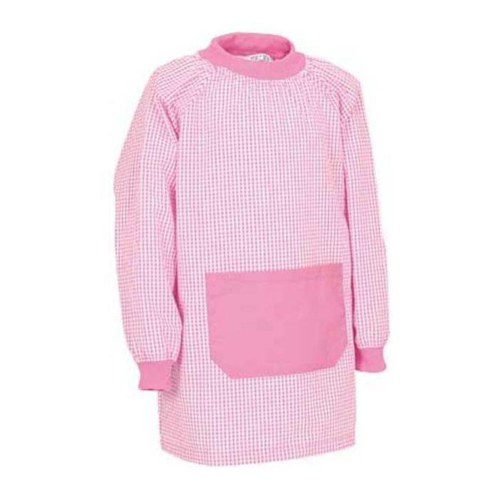 Kids Overall Garden - White-Chewing Pink<br><small>EA-BTVAGARBS02</small>