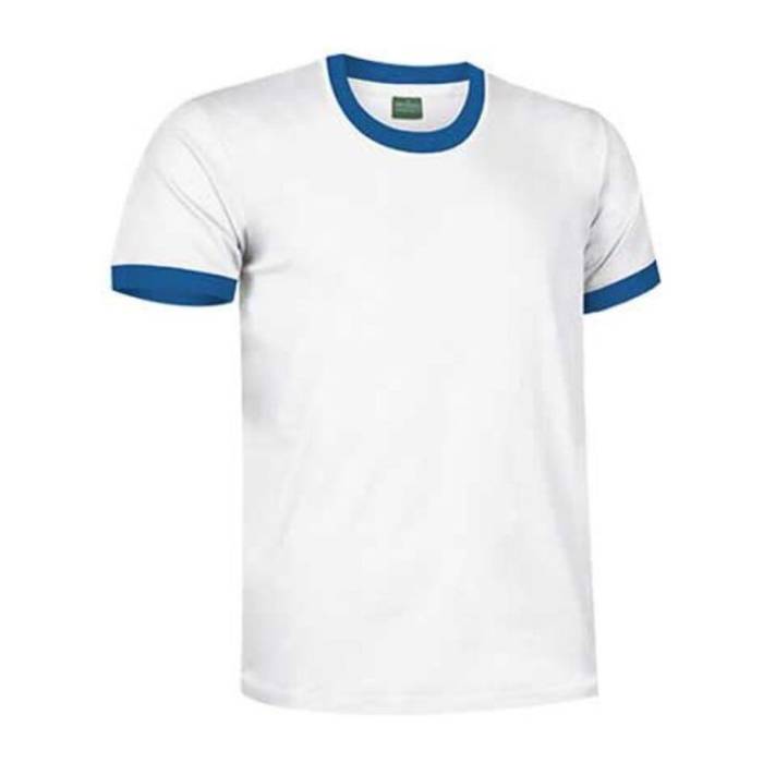 Typed T-Shirt Combi - White-Royal Blue<br><small>EA-CAVACOMBA20</small>