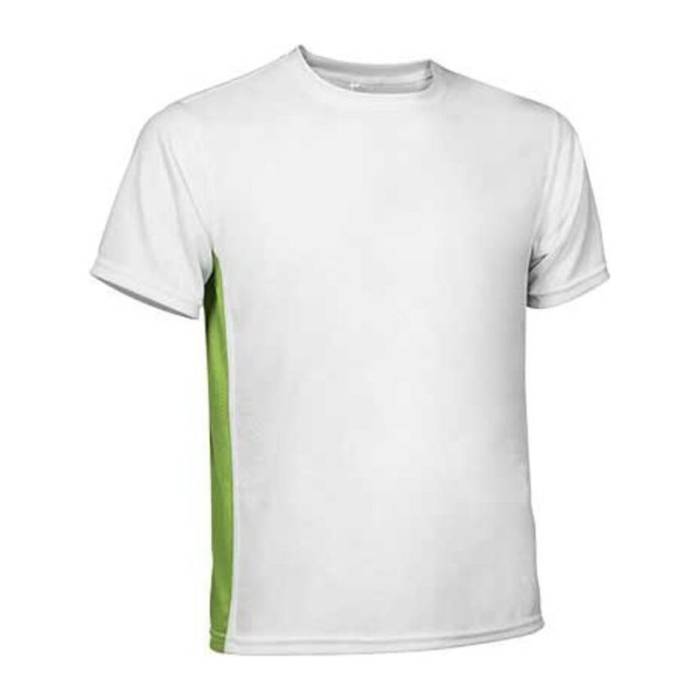 Technical T-Shirt Leopard Kid - White-Apple Green<br><small>EA-CAVALEOBM04</small>