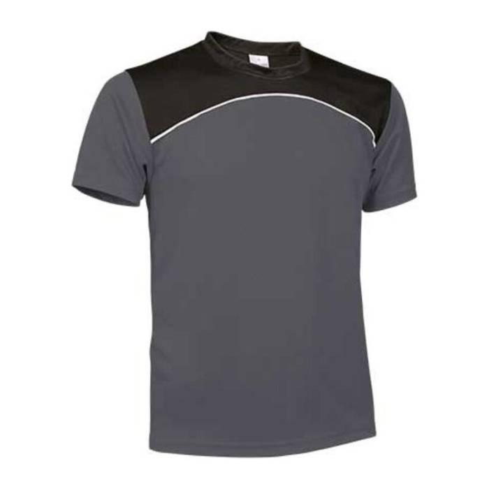 Technical T-Shirt Maurice - Black-Charcoal Grey-White<br><small>EA-CAVAMAUGB20</small>