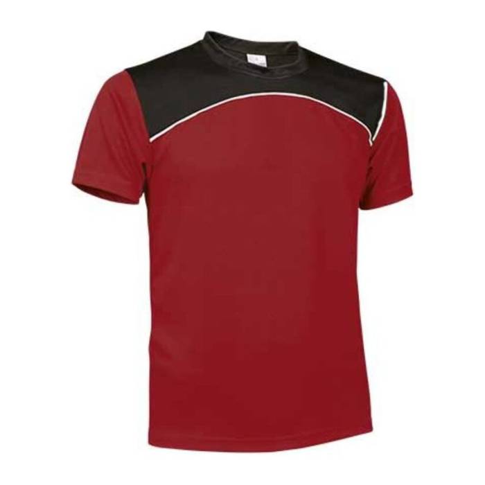 Technical T-Shirt Maurice Kid - Lotto Red-White-Black<br><small>EA-CAVAMAURB04</small>