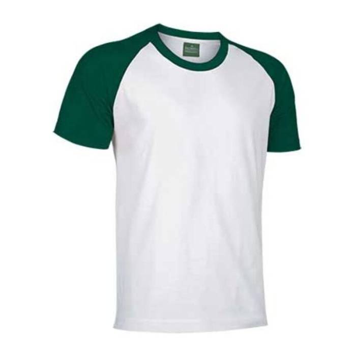 Typed T-Shirt Caiman - White-Bottle Green<br><small>EA-CAVARGCBB19</small>