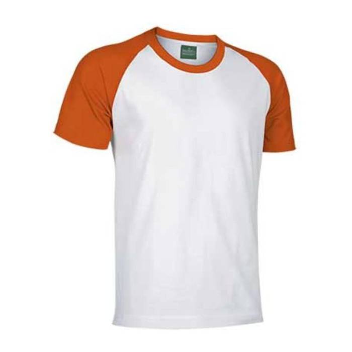 Typed T-Shirt Caiman - White-Party Orange<br><small>EA-CAVARGCBN19</small>