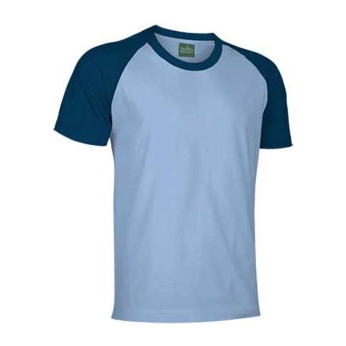 Typed T-Shirt Caiman - Sky Blue-Orion Navy Blue<br><small>EA-CAVARGCCM24</small>
