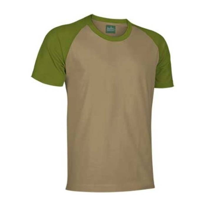 Typed T-Shirt Caiman - Kamel Brown-Military Green<br><small>EA-CAVARGCKO19</small>