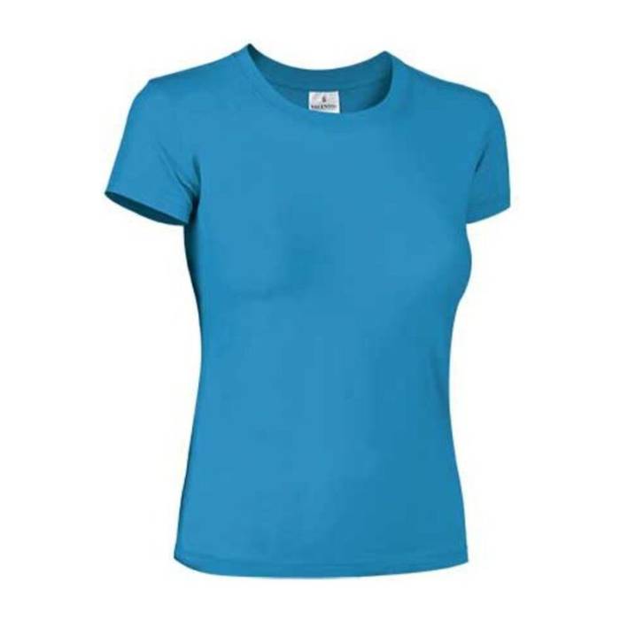 T-Shirt Tiffany - Cyan Blue<br><small>EA-CAVATIFCY21</small>