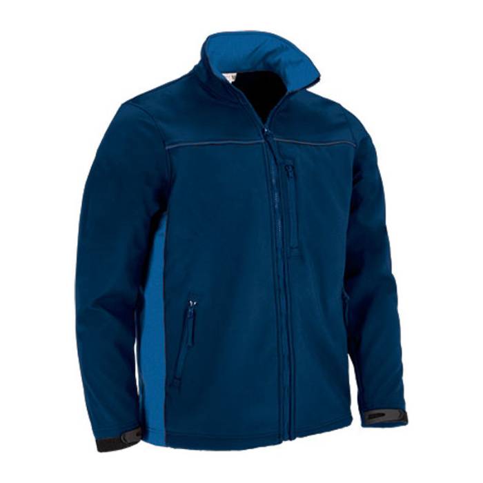 Softshell Jacket THUNDER - Orion Navy Blue-Royal Blue<br><small>EA-CQVATHUMY20</small>