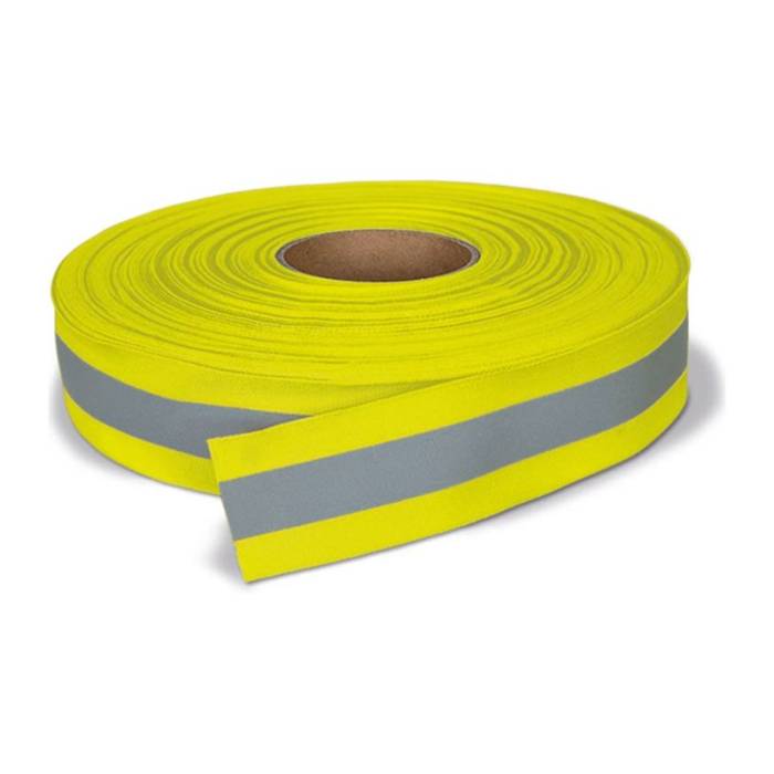 sewing retroreflective tape AMBER - Neon Yellow<br><small>EA-CRVAAMBAM00</small>