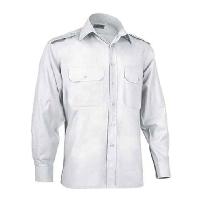 Long Shirt Vigilant - White<br><small>EA-CSVAG2LBL36</small>