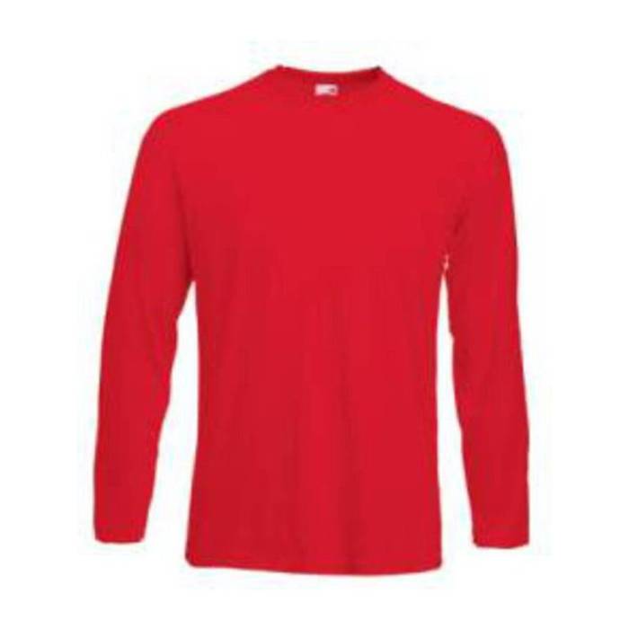 VALUEWEIGHT LONG SLEEVE T - Red<br><small>EA-F070506</small>