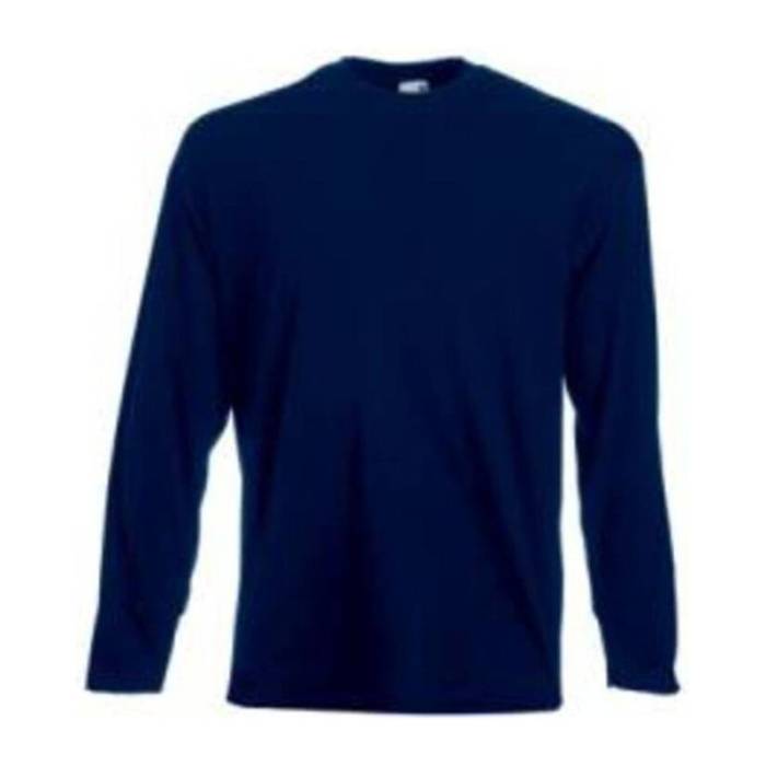 VALUEWEIGHT LONG SLEEVE T - Deep Navy<br><small>EA-F073906</small>