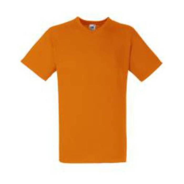 VALUEWEIGHT V-NECK T - Orange<br><small>EA-F081006</small>