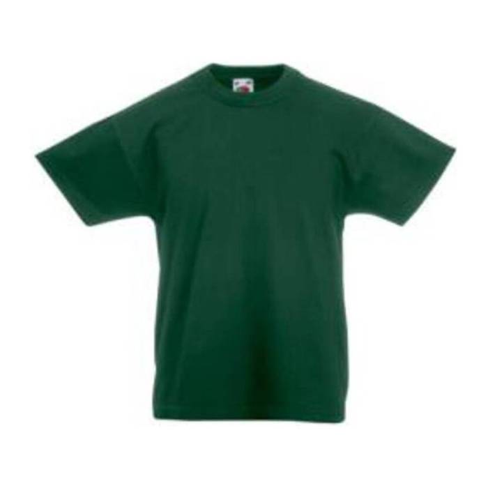 Kids Valueweight T - Bottle Green<br><small>EA-F370615</small>
