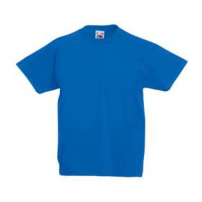 Kids Valueweight T - Royal Blue<br><small>EA-F370700</small>