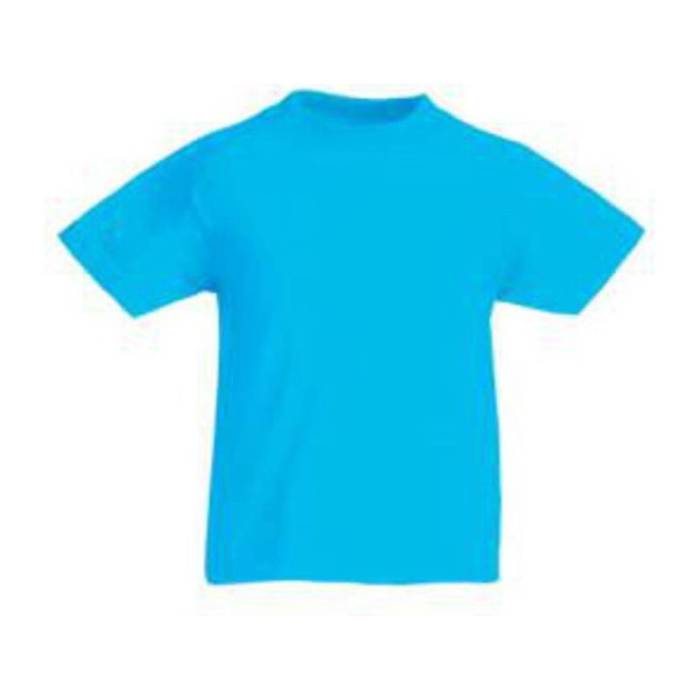 Kids Valueweight T - Azure<br><small>EA-F372101</small>