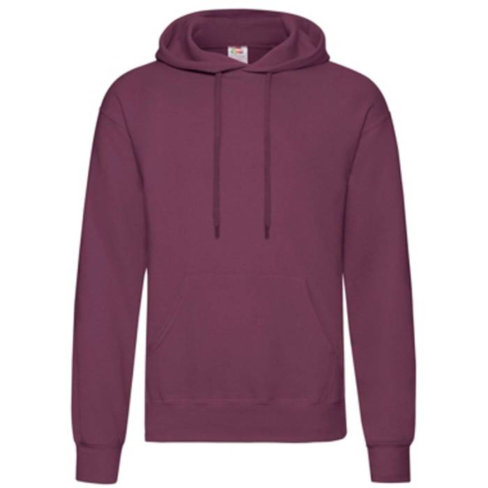 HOODED SWEAT - Burgundy<br><small>EA-F440806</small>