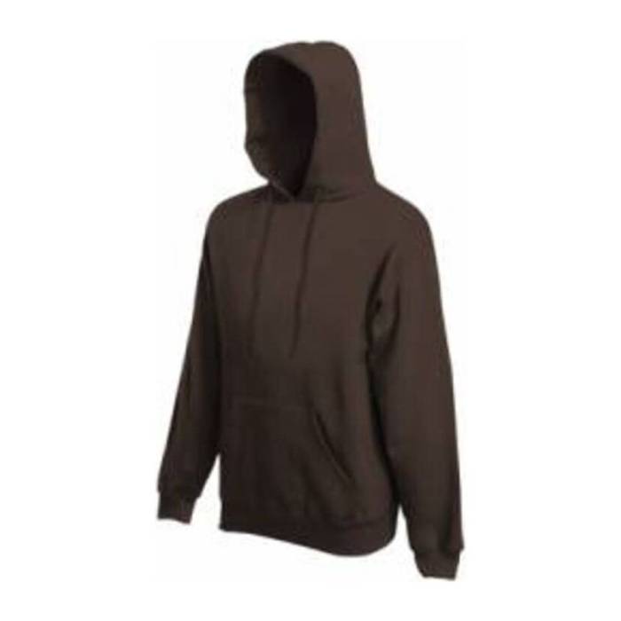 HOODED SWEAT - Chocolate<br><small>EA-F443206</small>