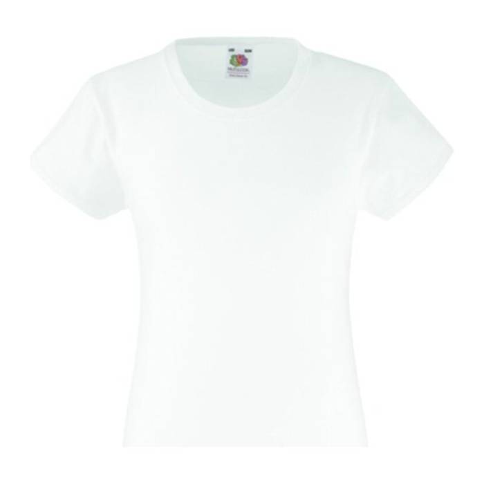 GIRLS VALUEWEIGHT T - White<br><small>EA-F580101</small>