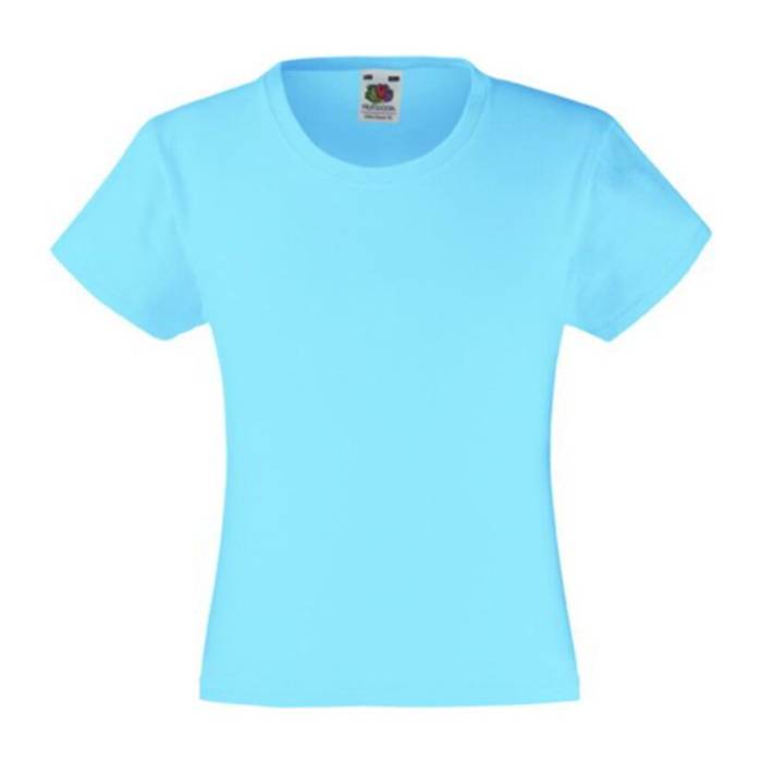 GIRLS VALUEWEIGHT T - Sky Blue<br><small>EA-F581201</small>