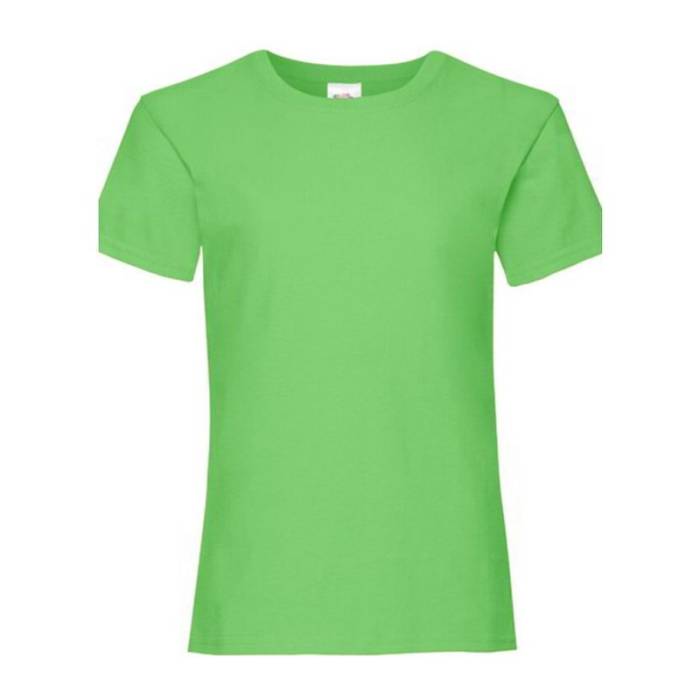 GIRLS VALUEWEIGHT T - Lime<br><small>EA-F583001</small>