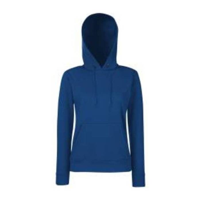 LADY-FIT HOODED SWEAT - Navy<br><small>EA-F810406</small>