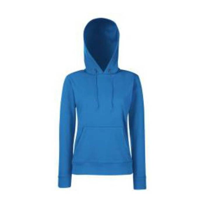 LADY-FIT HOODED SWEAT - Royal Blue<br><small>EA-F810706</small>