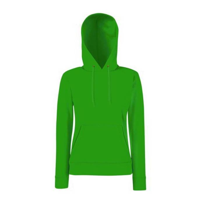 LADY-FIT HOODED SWEAT - Kelly Green<br><small>EA-F811406</small>