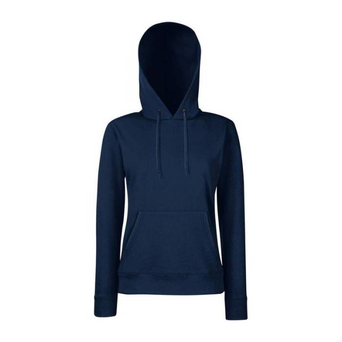 LADY-FIT HOODED SWEAT - Deep Navy<br><small>EA-F813906</small>