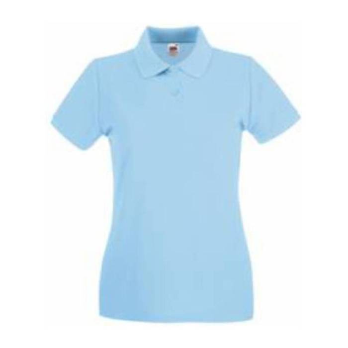 LADY FIT PREMIUM POLO - Sky Blue<br><small>EA-FN011206</small>