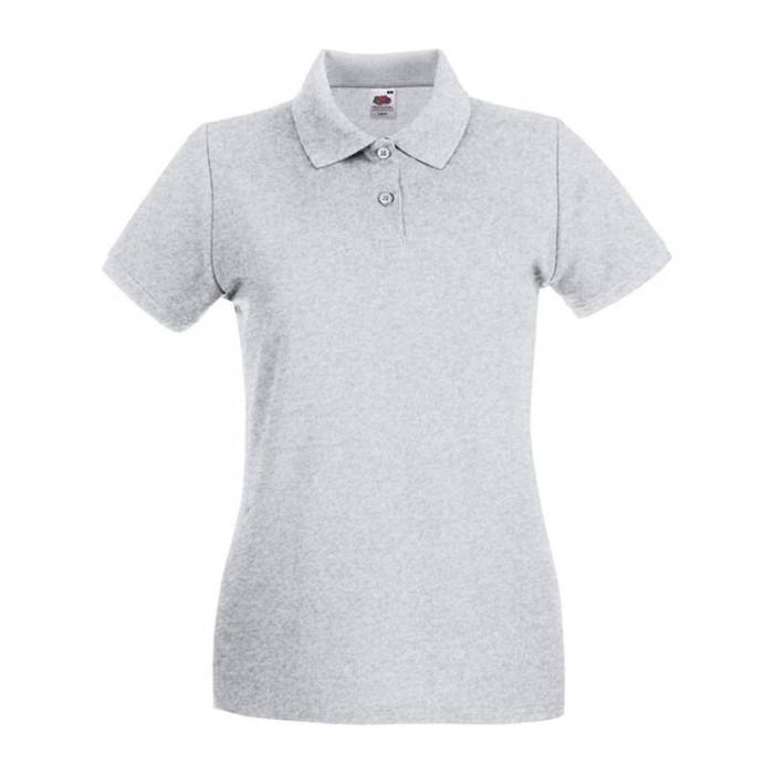 LADY FIT PREMIUM POLO - Heather Grey<br><small>EA-FN011506</small>