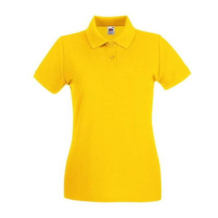 LADY FIT PREMIUM POLO - Sunflower<br><small>EA-FN012006</small>