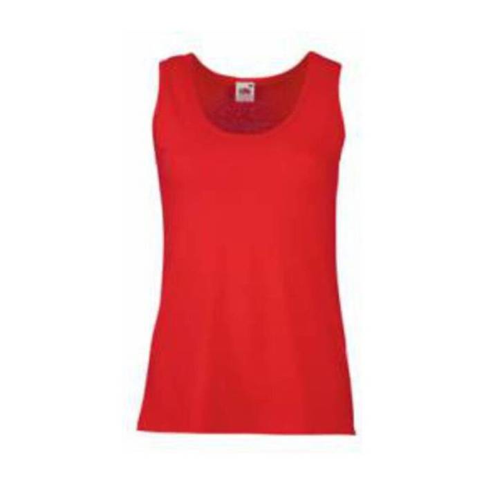 LADY FIT VALUEWEIGHT VEST - Red<br><small>EA-FN020506</small>