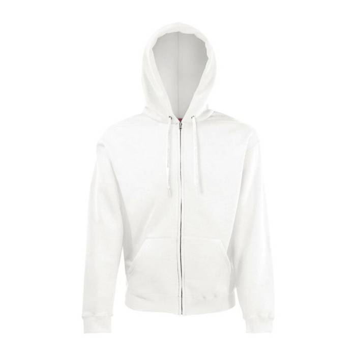 HOODED SWEAT JACKET - White<br><small>EA-FN070106</small>