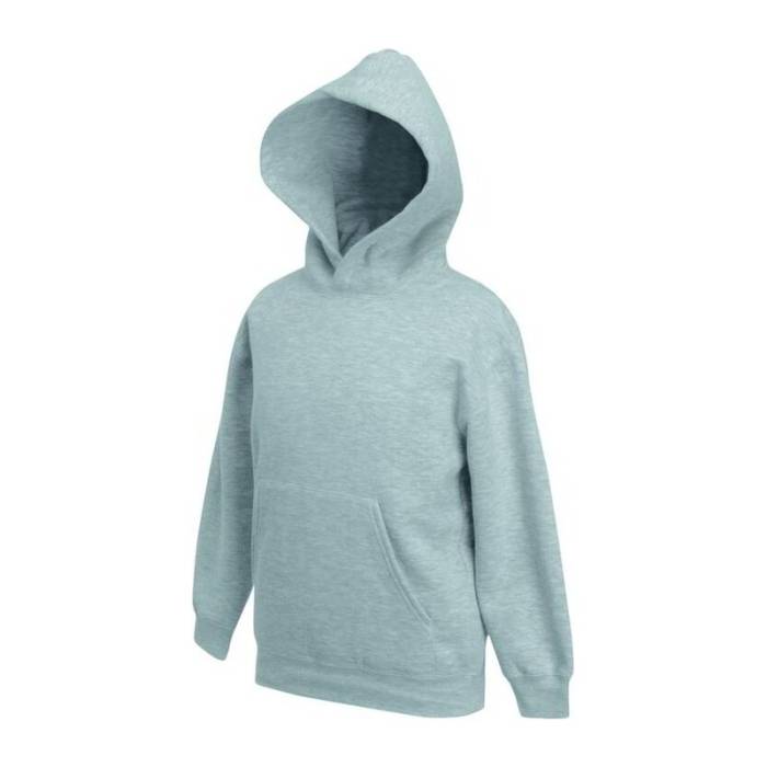 KIDS HOODED SWEAT - Heather Grey<br><small>EA-FN111502</small>