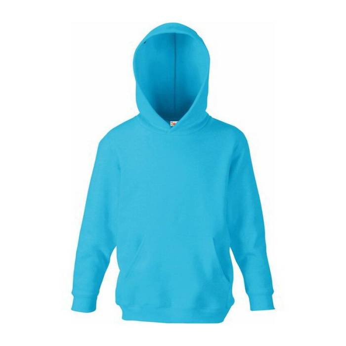KIDS HOODED SWEAT - Azure<br><small>EA-FN112102</small>
