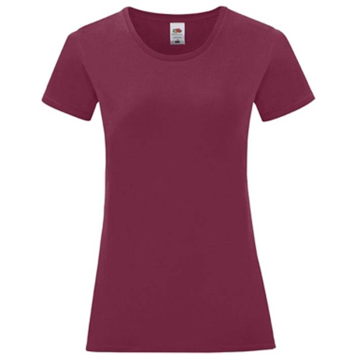 LADIES ICONIC 150 T - Burgundy<br><small>EA-FN630806</small>