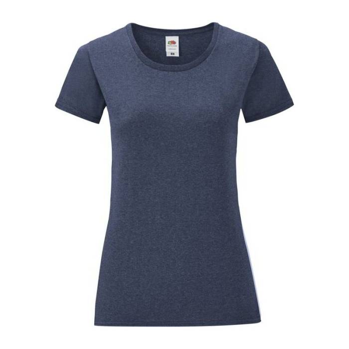 LADIES ICONIC 150 T - Heather Navy<br><small>EA-FN633407</small>
