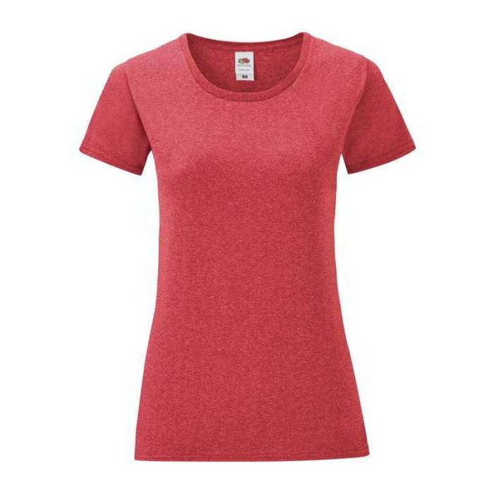 LADIES ICONIC 150 T - Heather Red<br><small>EA-FN635506</small>