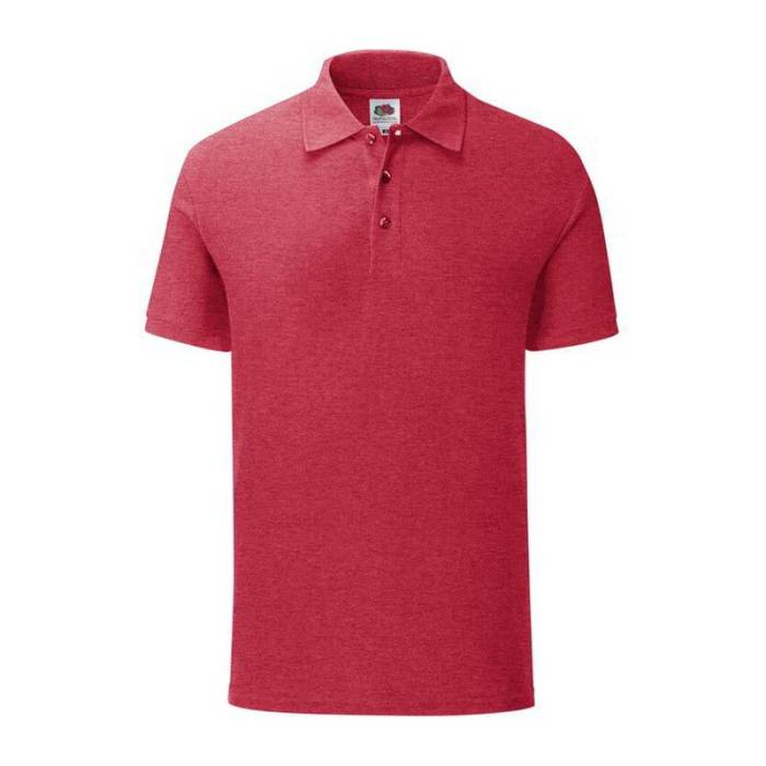 ICONIC POLO - Heather Red<br><small>EA-FN665510</small>