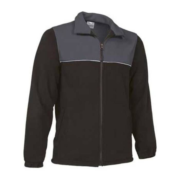 Polar Fleece Jacket Pacific - Black-Charcoal Grey-White<br><small>EA-FPVAPACNG20</small>